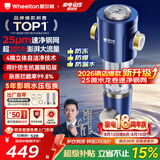惠尔顿前置过滤器20T大通量过滤25微米反冲洗家用全屋净水器 实时自动清洗刮洗自来水防爆过滤器P0038pro 上门安装【20T-升级25微米精滤】