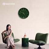 丽声（RHYTHM）日本静音夜光客厅大挂钟家用新款简约32cm CMG635WR29中秋节