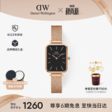 丹尼尔惠灵顿（DanielWellington）DW女士手表复古小方表轻奢小众石英腕表生日礼物送女友DW432