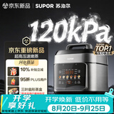 苏泊尔（SUPOR）有钛0涂层新品速嫩蒸鲜呼吸电压力锅5L超高压120kPa 2000W上蒸下煮电饭煲4-6人SY-50FC5051