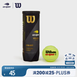 Wilson威尔胜美网公开赛官方男子比赛用球罐装3颗装【球身数字随机】