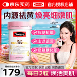 Swisse抗糖丸 斯维诗美白焕肤胶囊 糖氧双御祛黄提亮养颜胶原蛋白流失 【匀亮小粉瓶】抗糖丸 60粒*1瓶 （效期27.6）