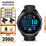 佳明（GARMIN）FR965运动智能手表腕表户外马拉松跑步铁三游泳血氧男表毕业礼物 Forerunner 965 极夜黑