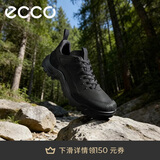 爱步（ECCO）男运动户外 抓地耐磨厚底户外越野鞋 越野822354 黑色 39 HL