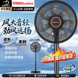 荣事达（Royalstar）【爆款推荐】电风扇家用7叶柔风落地扇台地两用大风量节能摇头电扇办公轻音循环风扇 FD-30L501
