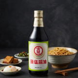 金兰台湾进口金兰薄盐生抽酱油590ml纯酿造减盐家用白灼汁酱油