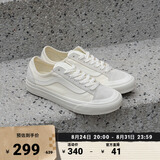 VANS范斯官方 Style 136 VR3 SF侧边条纹男鞋女鞋白色板鞋 白色 36