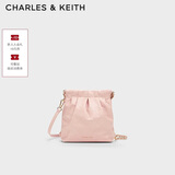 CHARLES&KEITH迷你菱格链条流浪包单肩包双肩包包女包生日礼物CK2-60782390