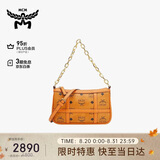 MCM【礼物】AREN迷你单肩斜挎包链条腋下包手提包干邑色
