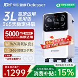 DELESSER 德乐思尔医用制氧机家用便携吸氧气机3L升孕妇老人高原制氧消费补贴313W