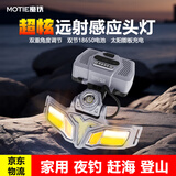 魔铁（MOTIE）头灯强光远射长续航抓知了猴专用灯头戴夜钓手电筒矿灯户外钓鱼灯