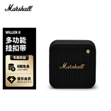 Marshall（马歇尔）WILLEN II 音箱便携式2代无线蓝牙家用户外毕业旅行生日礼物送男生音响  黑金色