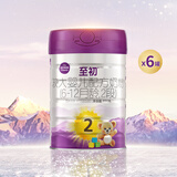 a2至初 较大婴儿配方奶粉 2段奶粉 至初2段（6-12月龄）850g*6
