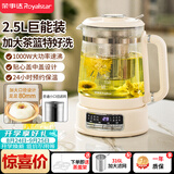 荣事达（Royalstar）养生壶 煮茶壶2.5升大容量烧水壶家用恒温水壶24H保温炖煮一体电热水壶花茶壶 加大滤网 YSH25E