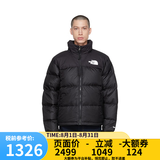 北面（The North Face）美版1996Nuptse男女款羽绒服潮牌经典户外700蓬-鸭/鹅绒随机发 NF0A3C8D男款LE4-黑色 M