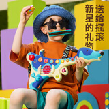 比乐（B.） Btoys大嘴猫钢琴婴幼儿童猫琴多功能电子琴儿童音乐玩具周岁礼物 猎犬吉他