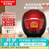 福库（CUCKOO）电饭煲韩国品牌智能预约家用电饭锅 多功能料理自动洗涤智能迷你小型锅电炖锅CR-0660FR CR-0660FR 黑红色 2-6人份 3L