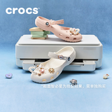 卡骆驰（CROCS）白鹿同款经典芭蕾鞋舒适轻便休闲鞋女鞋|211994 粉笔色-0WV 38 (240mm)