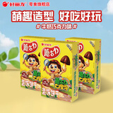 好丽友（ORION）蘑古力巧克力饼干儿童小零食多种口味童年解馋零食下午茶休闲食品 【牛奶巧克力味】48g*3盒