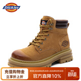 Dickies情侣马丁靴男靴复古大黄靴时尚工装靴土黄 42