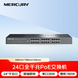 水星（MERCURY）24口千兆PoE交换机 企业级监控网络分流器分线器 MSG24CP