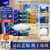得宝（TEMPO）梵高文化遗产基金会艺术系列抽纸4层90抽*15包 湿水不易破 纸巾