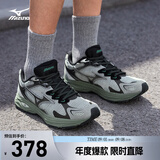 美津浓（MIZUNO）【吴曦同款】新款男女运动鞋子休闲潮流透气复古跑步鞋RACER S