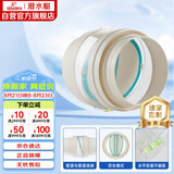 潜水艇（Submarine）PF160厨房烟道全密封防味阀 管道专用可装PVC管公共烟道止逆阀