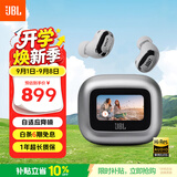 JBLLIVE BUDS 3智能触屏主动降噪真无线入耳式蓝牙耳机 通勤长续航高保真防尘防水音乐耳机 冰霜银