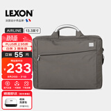 乐上（LEXON）商务轻便单肩包男士13.3英寸电脑包手提通勤多功能公文包