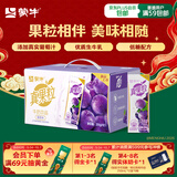 蒙牛真果粒葡萄味牛奶饮品250g*12盒  新老包装 中秋送礼礼盒