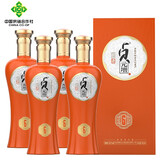 丛台【河北特产馆】丛台酒 浓香型白酒整箱 非遗酿造礼品酒 邯郸特产 38.8度 450mL 4瓶 贞元增（6）橙瓶