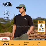 北面（The North Face）【都市经典系列】24/7速干衣男短袖T恤运动户外透气26春夏8DG6 JK3/宇宙黑 M/170/92A 【偏大,建议拍小一码】