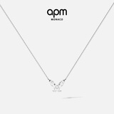 APM Monaco蝴蝶项链毛衣链女款轻奢高级感锁骨链送老婆教师节礼物