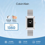 Calvin KleinCK手表方华款复古小方表石英女表25200399【节日礼物】