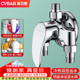 橱卫帮（CVBAB）明装淋浴水龙头铜混水阀花洒明管冷热混水阀龙头淋浴器开关CV1031