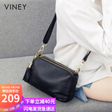 viney牛皮包包女包斜挎妈妈包中老年轻奢单肩生日礼物高级感送女友老婆