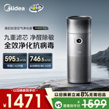美的（Midea）【九重净化加湿一体】空气净化器加湿鼻炎家用除甲醛烟味异味过敏原空气净化机RX600Pro
