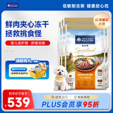 耐吉斯鲜肉Pro夹心冻干狗粮12kg成犬益生菌鸭肉梨泪痕管理