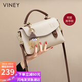 viney【赵晴同款】包包女包牛皮剑桥包轻奢斜挎生日礼物品牌送女友老婆