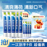 云南白药牙膏经典系列护龈固齿减少牙垢清新口气薄荷香型组合套装共930g