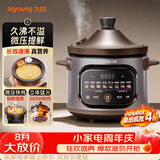 九阳（Joyoung）电炖锅电炖盅4L大容量紫砂预约电砂锅 多功能锅 智能定时精炖煮粥煲汤锅DG40K-GD408