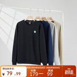 361°卫衣男装秋冬季长袖运动服休闲跑步圆领宽松上衣服652334801D-6