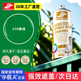 好顺自喷漆37#葱绿色450ml汽车金属防锈油漆家具墙面翻新车轮毂