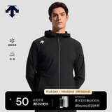 迪桑特（DESCENTE）TRAINING系列男士UPF100+透气凉感针织防晒外套防晒衣夏季新品 BK-黑色 XL (180/100A)
