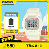 卡西欧（CASIO）BABY-G BGD-565复古碎花运动时尚女表防水防震手表【开学礼物】 BGD-565RP-7PR