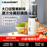 蓝宝（BLAUPUNKT）NFC纯果汁榨汁机原汁机 家用果汁机渣汁分离全自动大口径免切无滤网好清洗料理机 YJ01