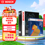 博世（BOSCH）汽车空气滤芯+空调滤芯滤清器格适配丰田锐志/皇冠/雷克萨斯IS250