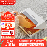 摩飞电器（Morphyrichards）暖脚器 家用取暖器暖脚神器 办公室暖脚宝暖腿电热垫 加热脚垫桌下取暖器 MR2025 椰奶白