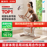 麦瑞克（MERACH）动感单车自发电家用健身房运动器材室内静音自行车 黑曜骑士Turbo 进阶旗舰版-超感强磁控-AIMia私教-丹霞金